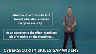 Video Thumbnail: Cyber Skills Gap