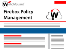 Thumbnail: Firebox Policy Management