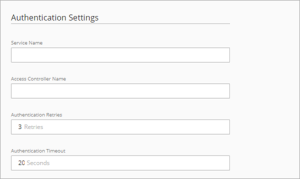 Screen shot of the Advanced PPPoE Authentication Settings