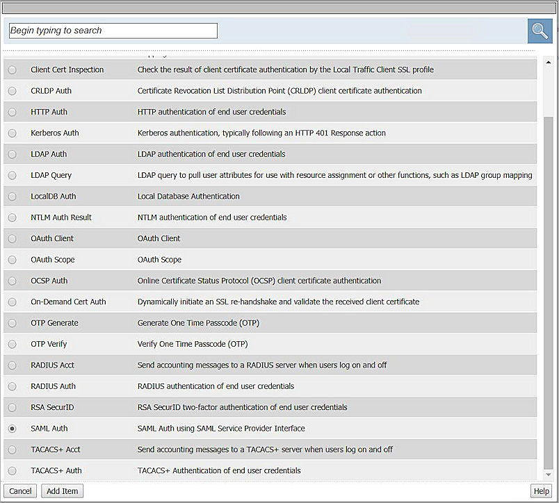 F5 BIG-IP APM SAML Integration with AuthPoint