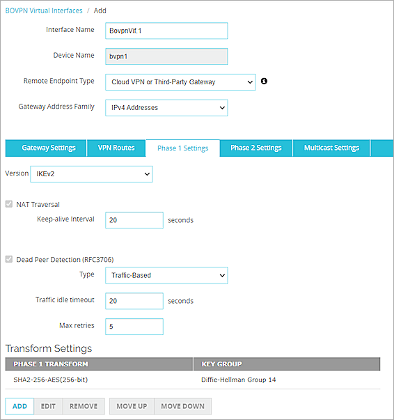 Check Point and Firebox BOVPN Virtual Interface Integration Guide