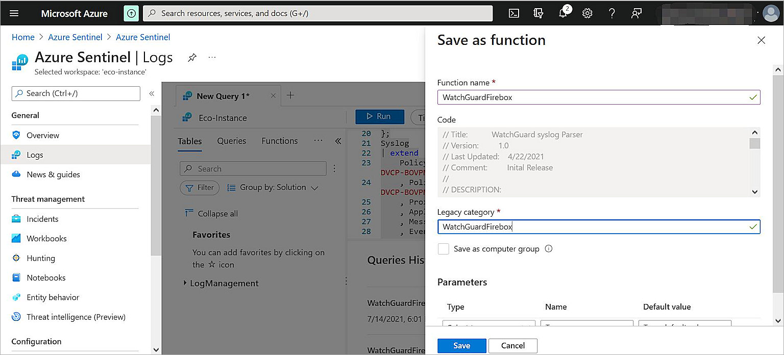 Microsoft Azure Sentinel Integration Guide