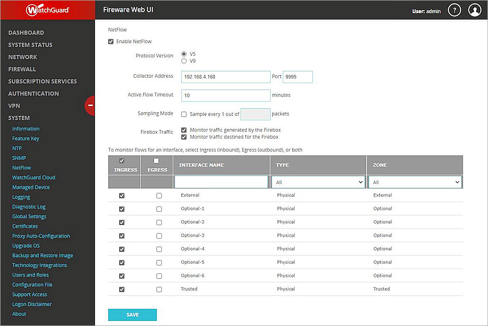 Firebox NetFlow and Plixer Scrutinizer Integration Guide