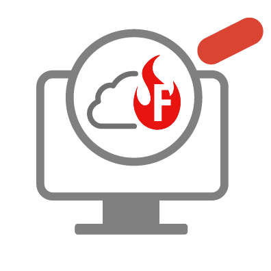 Monitor FireCloud icon.