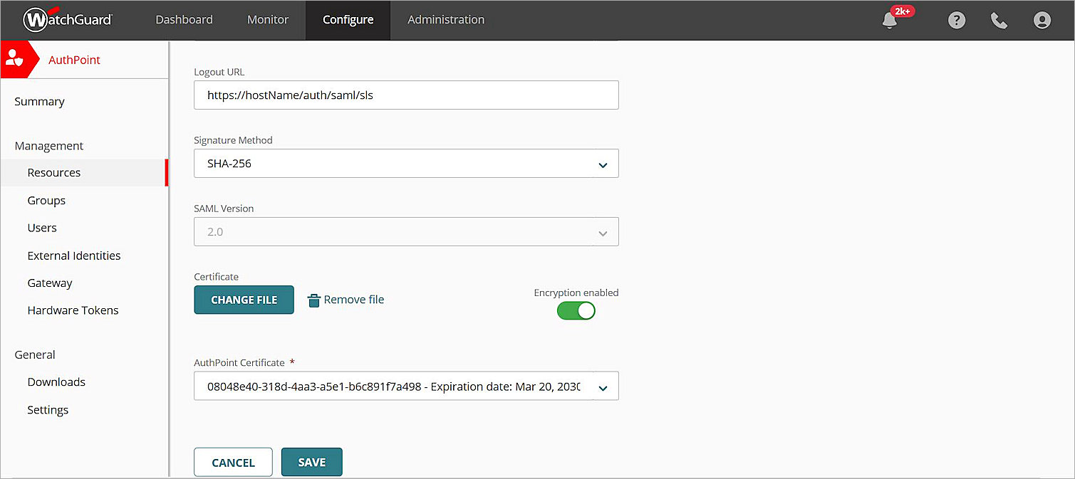 Firebox Access Portal Integration With Authpoint