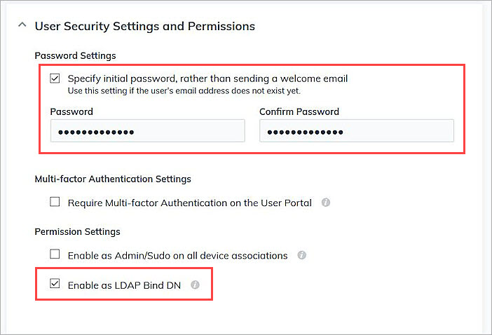 JumpCloud LDAP Synchronization with AuthPoint