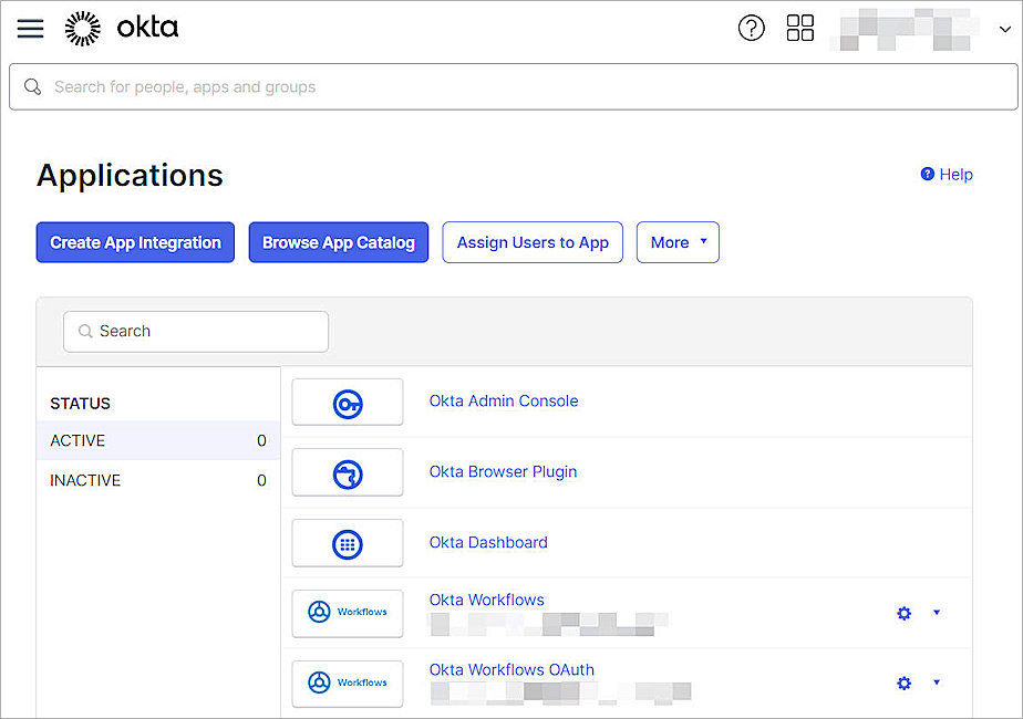 Screenshot of Okta, picture3