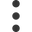 Vertical Three Dot Menu Icon