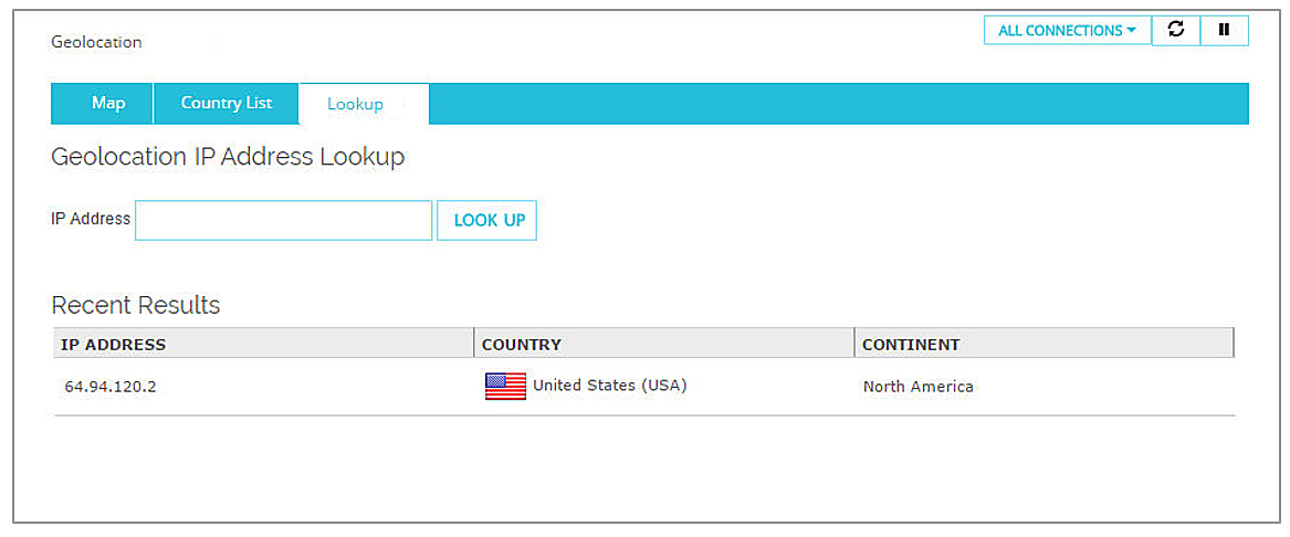 Geolocation Location IP Lookup