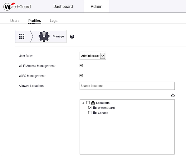 Assign Manage service privileges