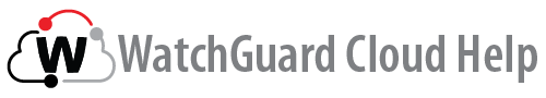 Aide WatchGuard Cloud