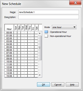 capture d'écran de la boîte de dialogue Nouveau calendrier