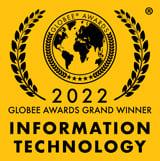 2022 Globee Awards Grand Winner badge - IT