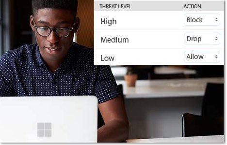 Young black man in glasses with a setting screen zoomed in showing on the right side of the image