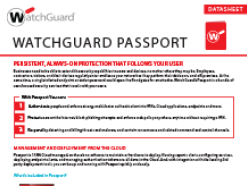 Datasheet - WatchGuard Passport | WatchGuard Technologies